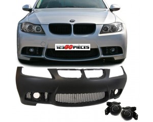 Pare-chocs avant look M3, abs à peindre BMW serie 3 E90 + E91 2005-2008